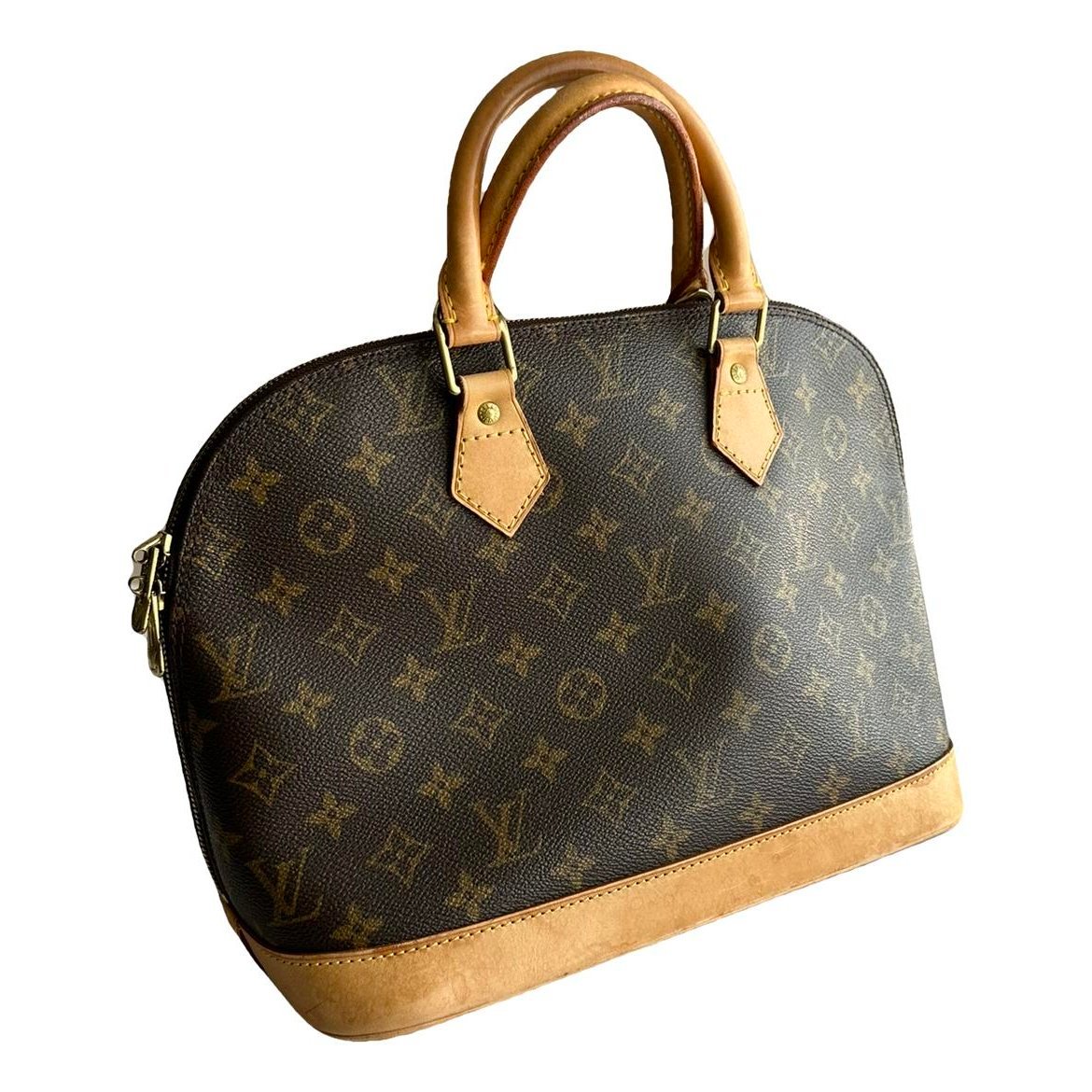Alma leather handbag
