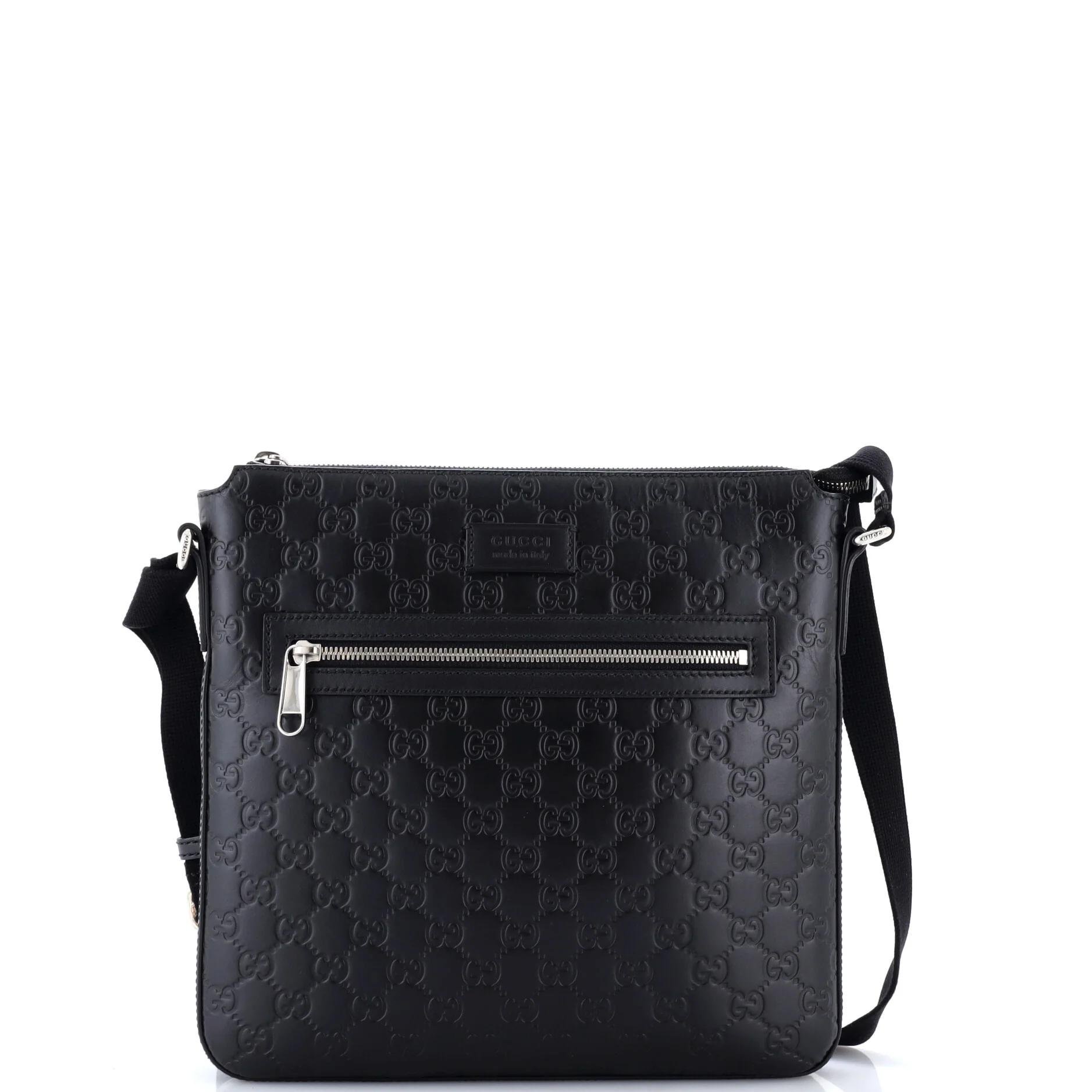 GG Marmont Zip Messenger leather handbag