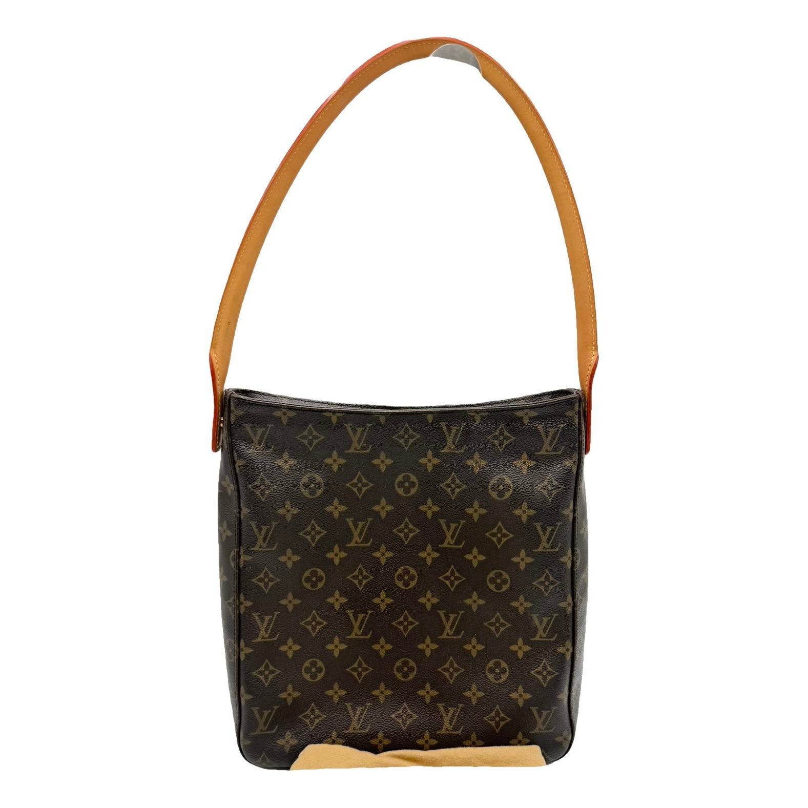 Looping cloth handbag