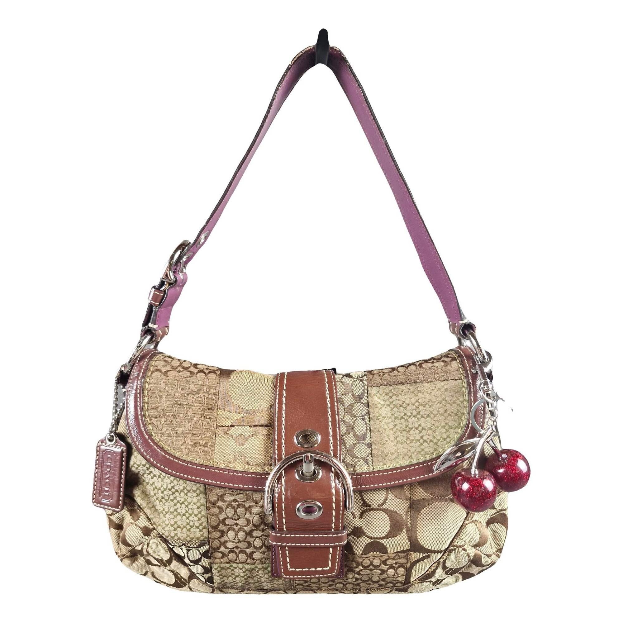 Signature Sufflette leather handbag