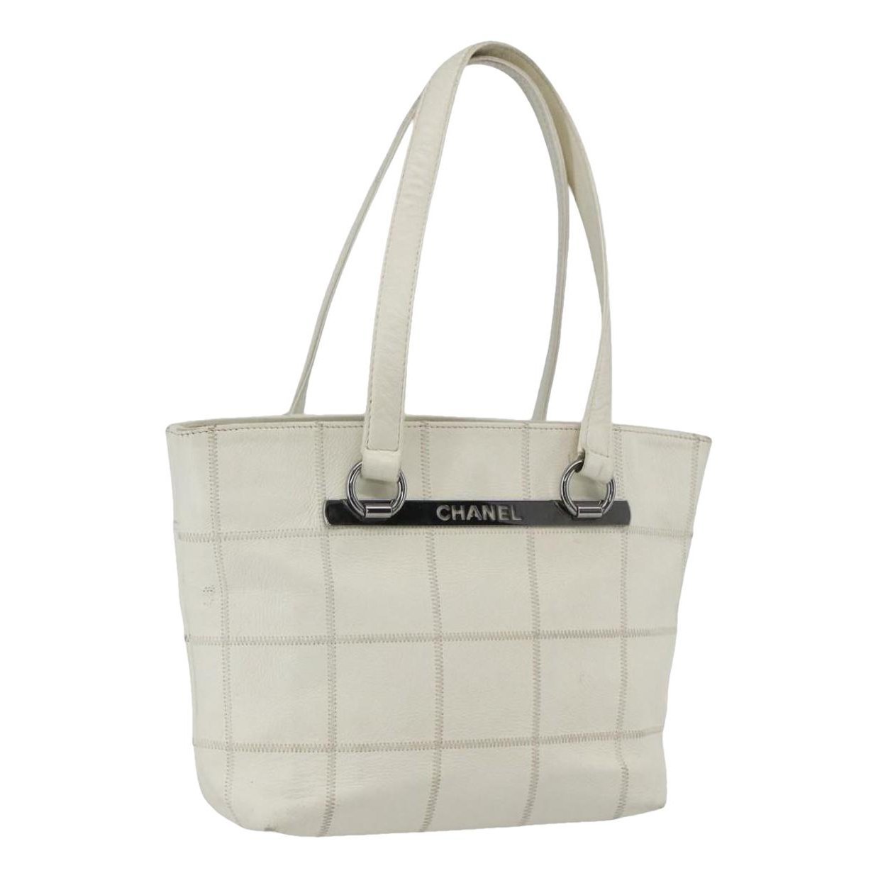 Leather tote