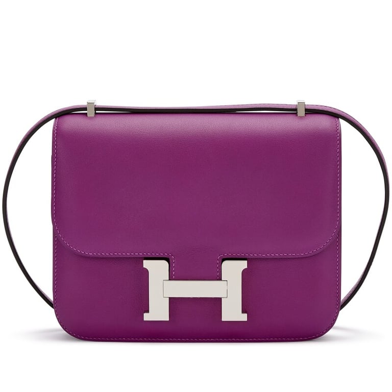 Hermes Anemone Swift Mini Constance 18 Palladium Hardware, 2020