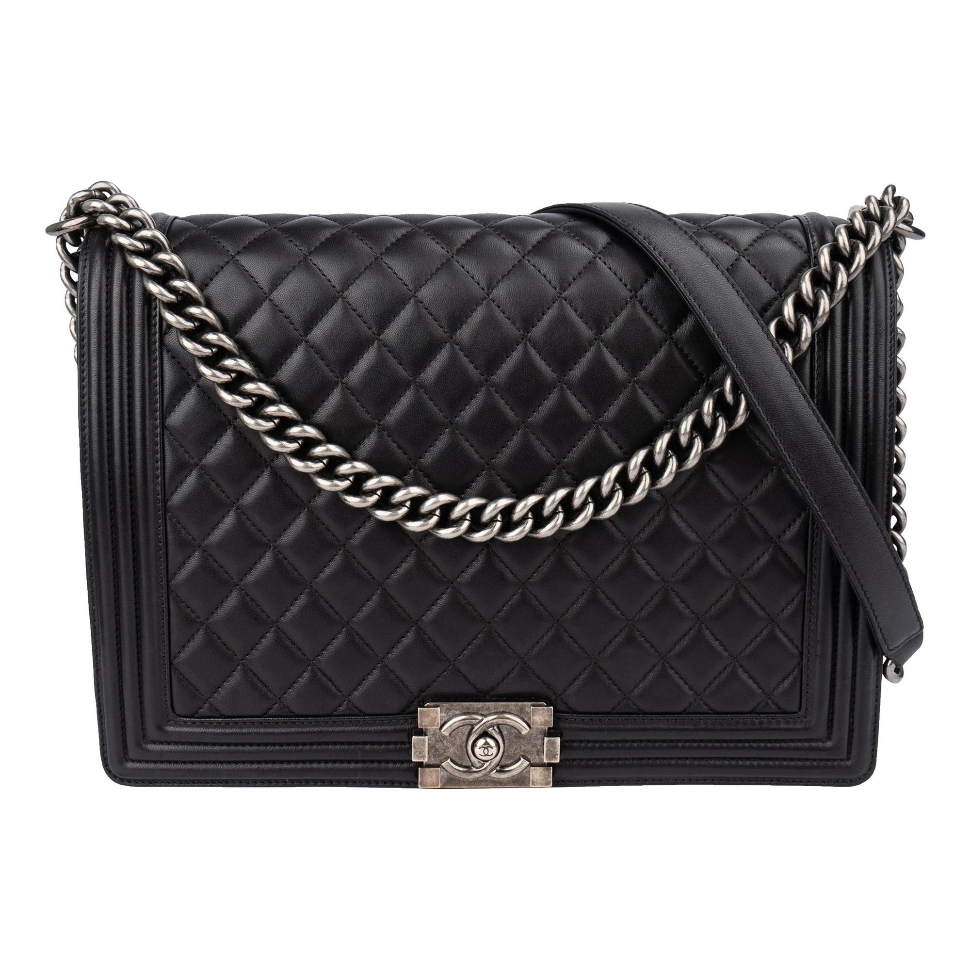 Boy leather crossbody bag