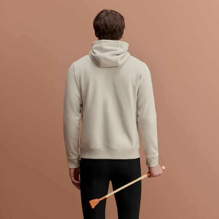Gris Carrière Hermès Fit Sweatshirt