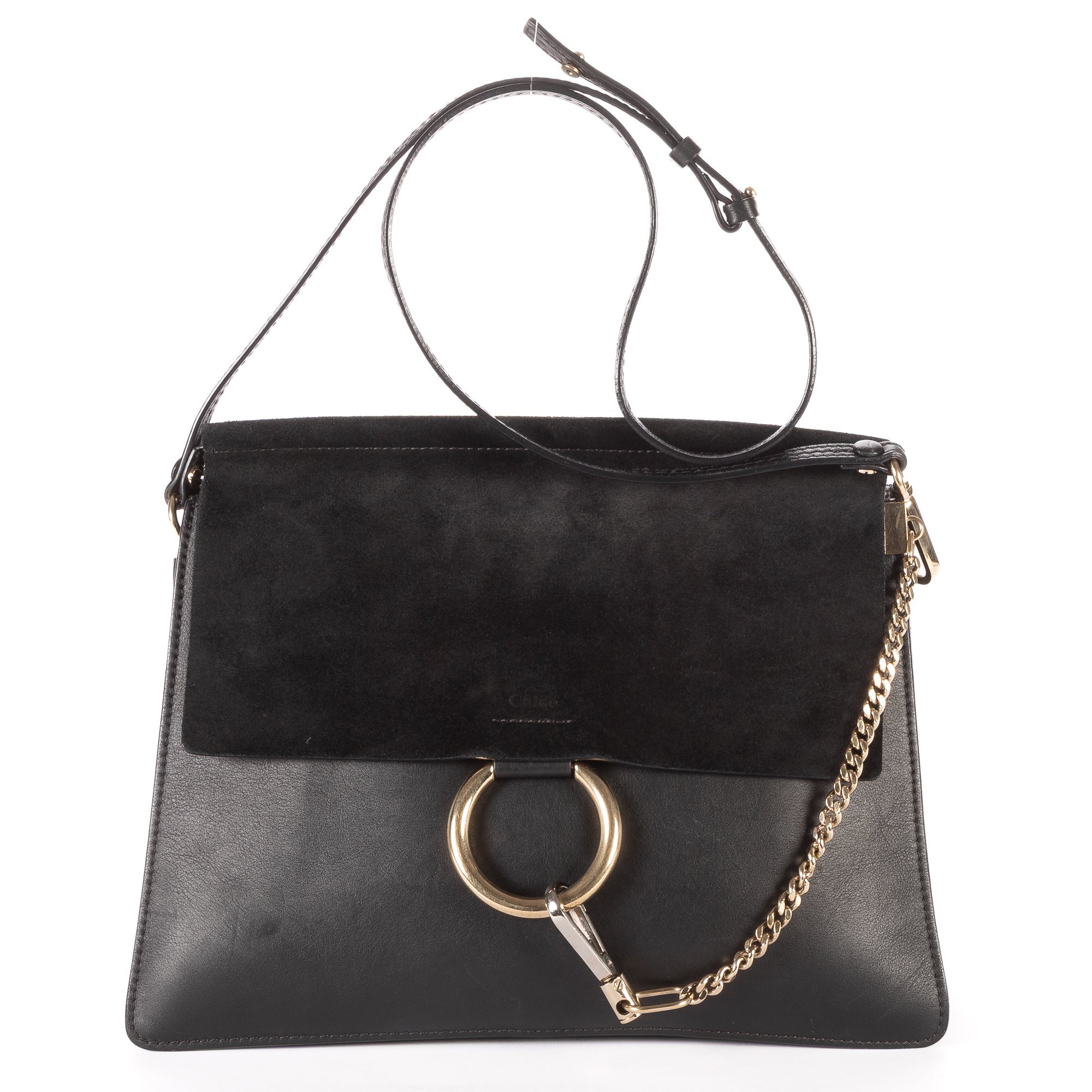 Faye leather handbag