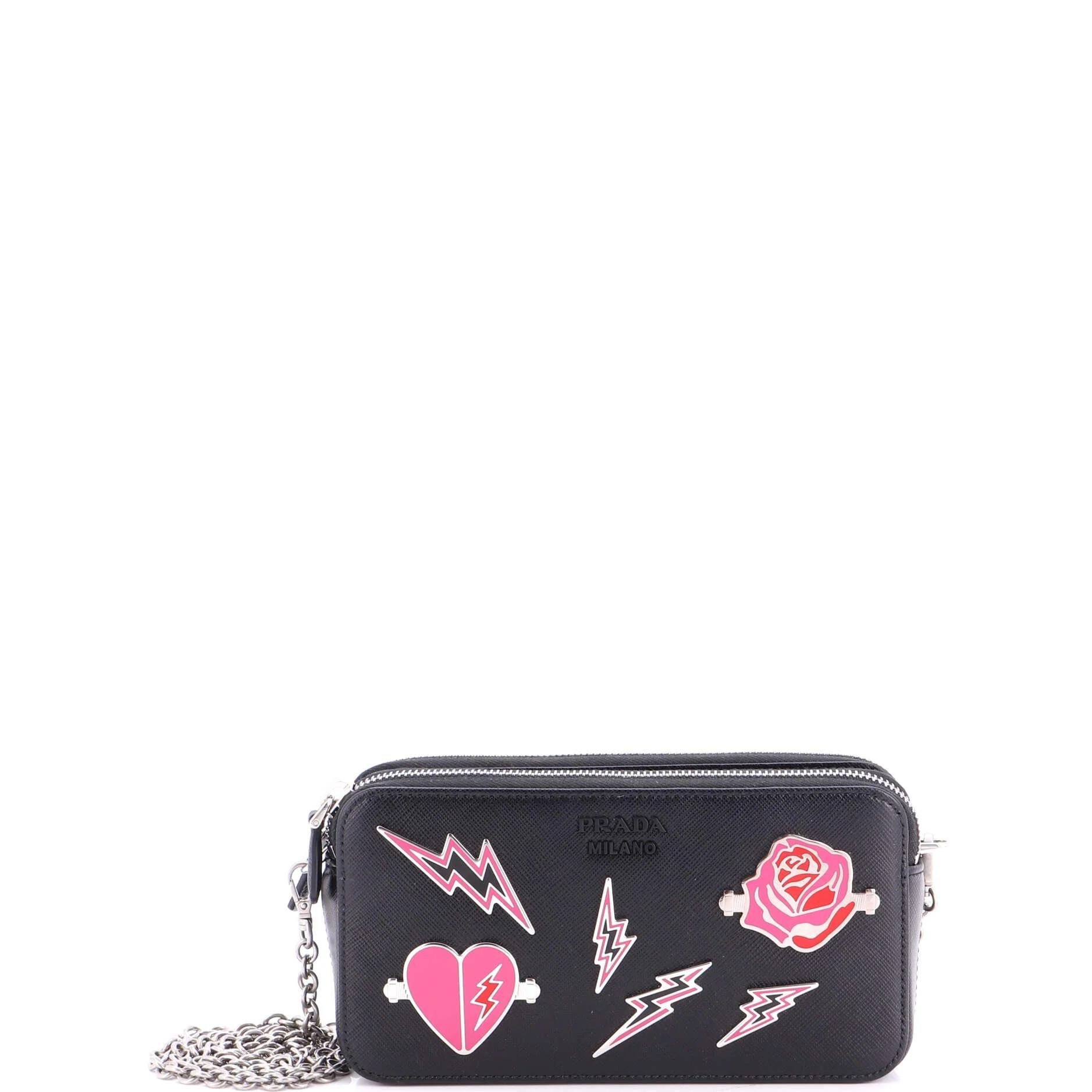 Leather crossbody bag