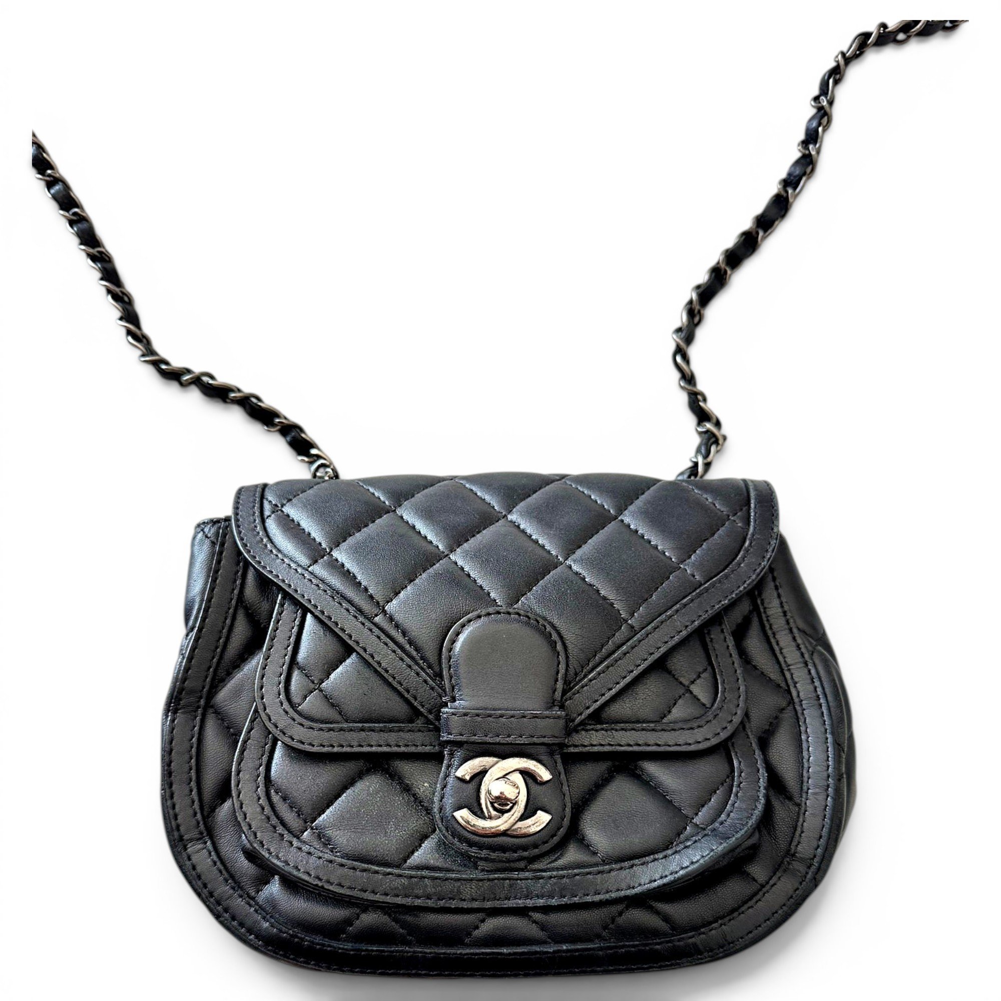 Leather handbag