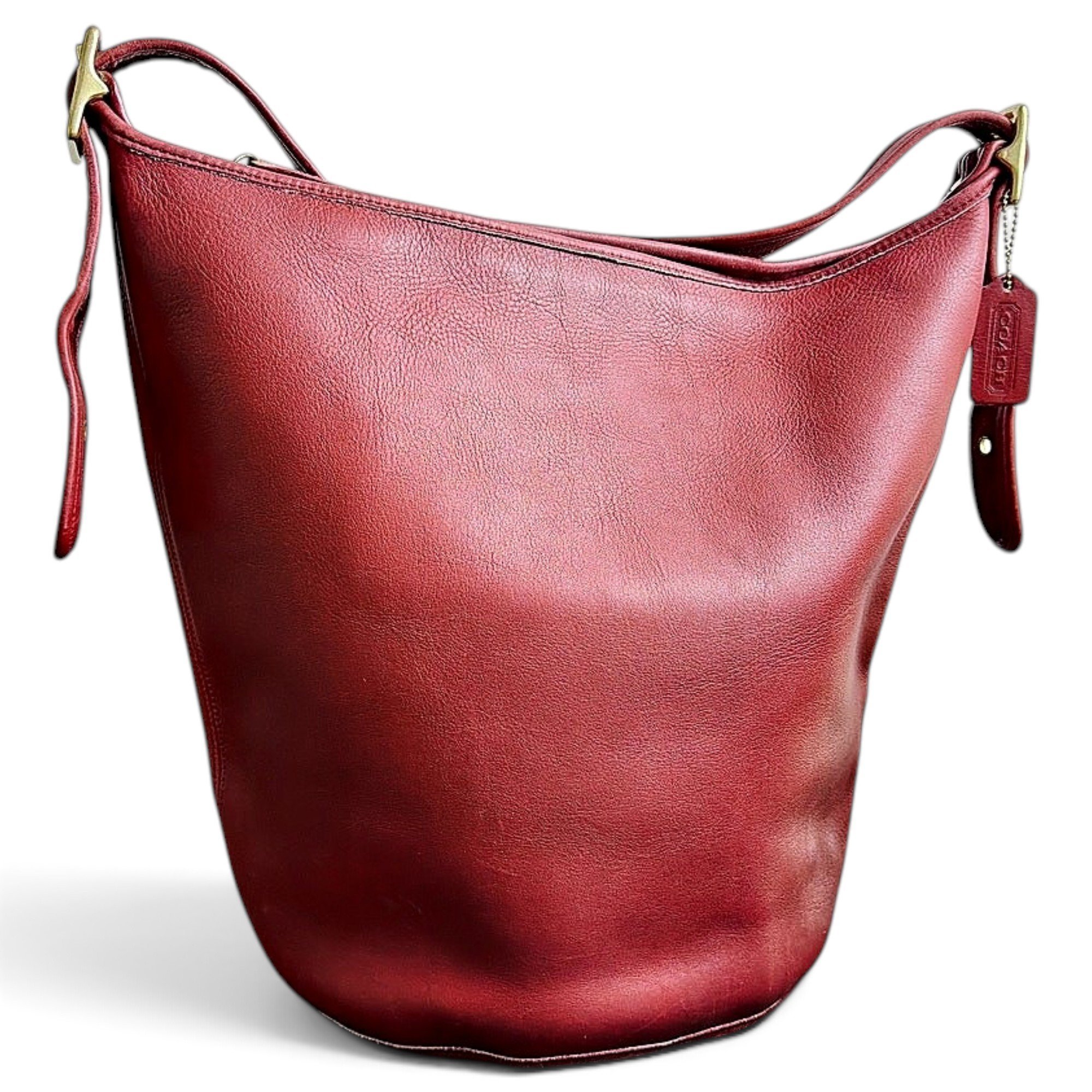 Abby duffle leather crossbody bag