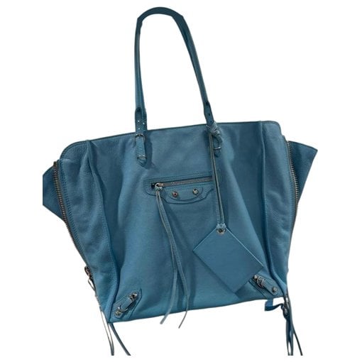 Papier leather tote