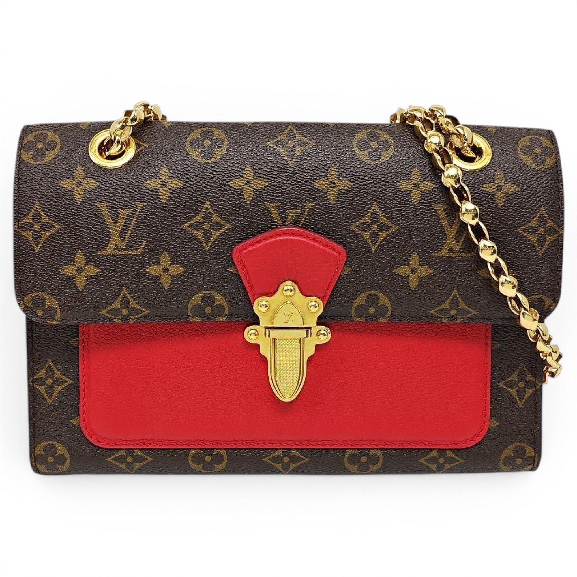 Victoire leather handbag