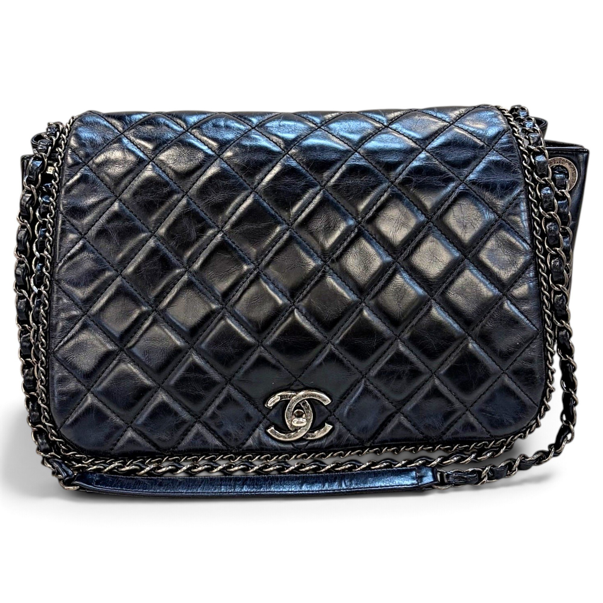 Leather handbag