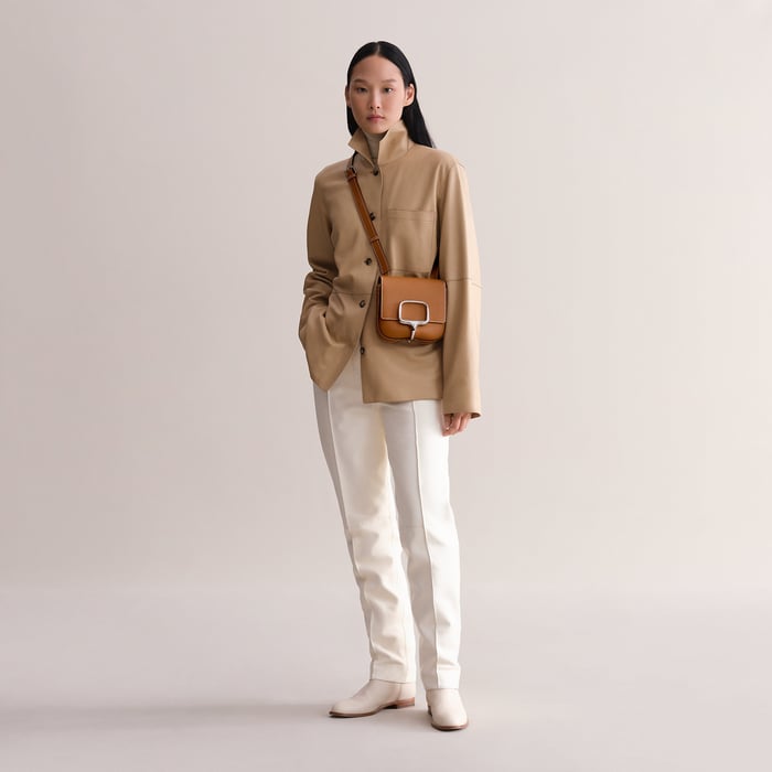 Gold Hermès Della Cavalleria Mini Bag II