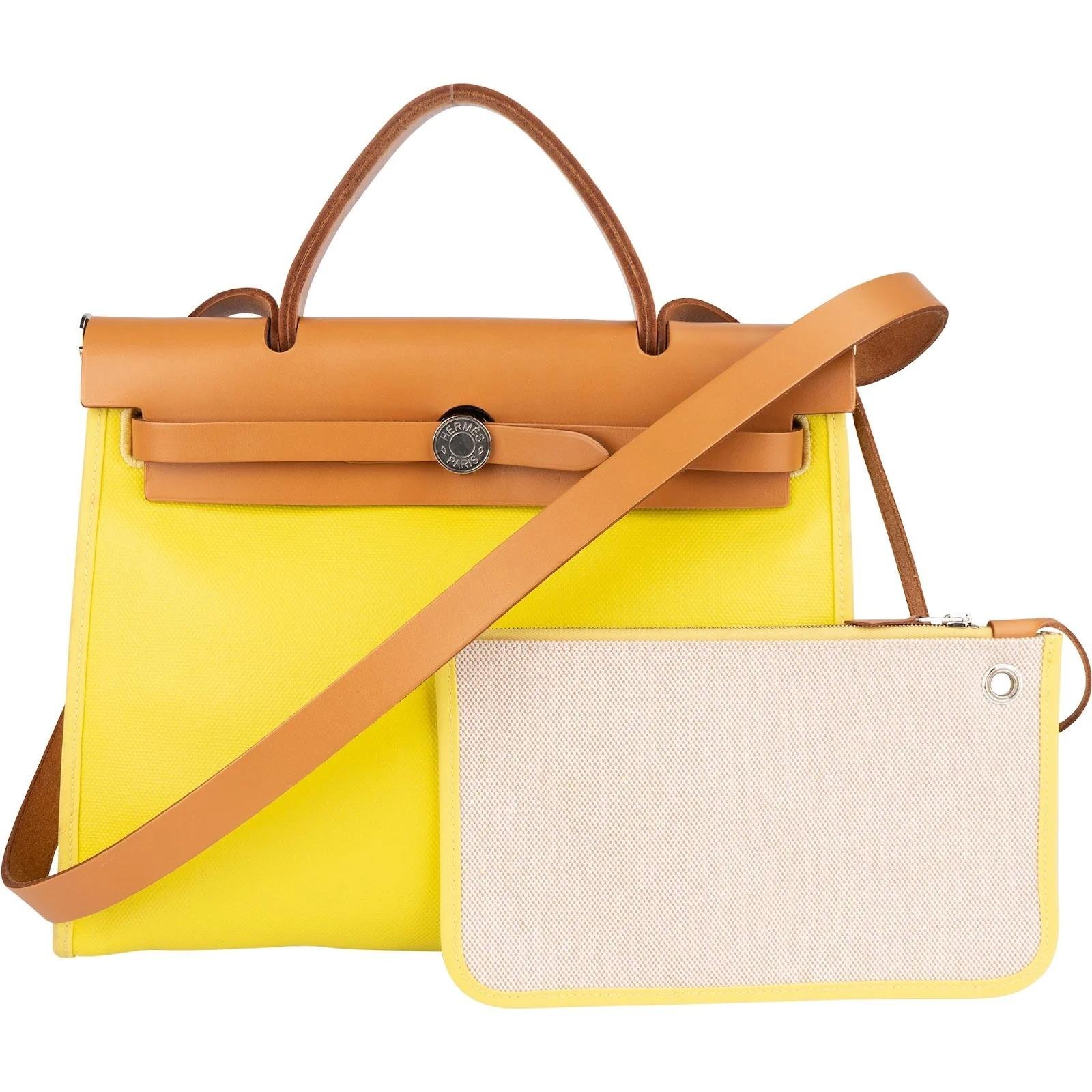 Herbag leather crossbody bag