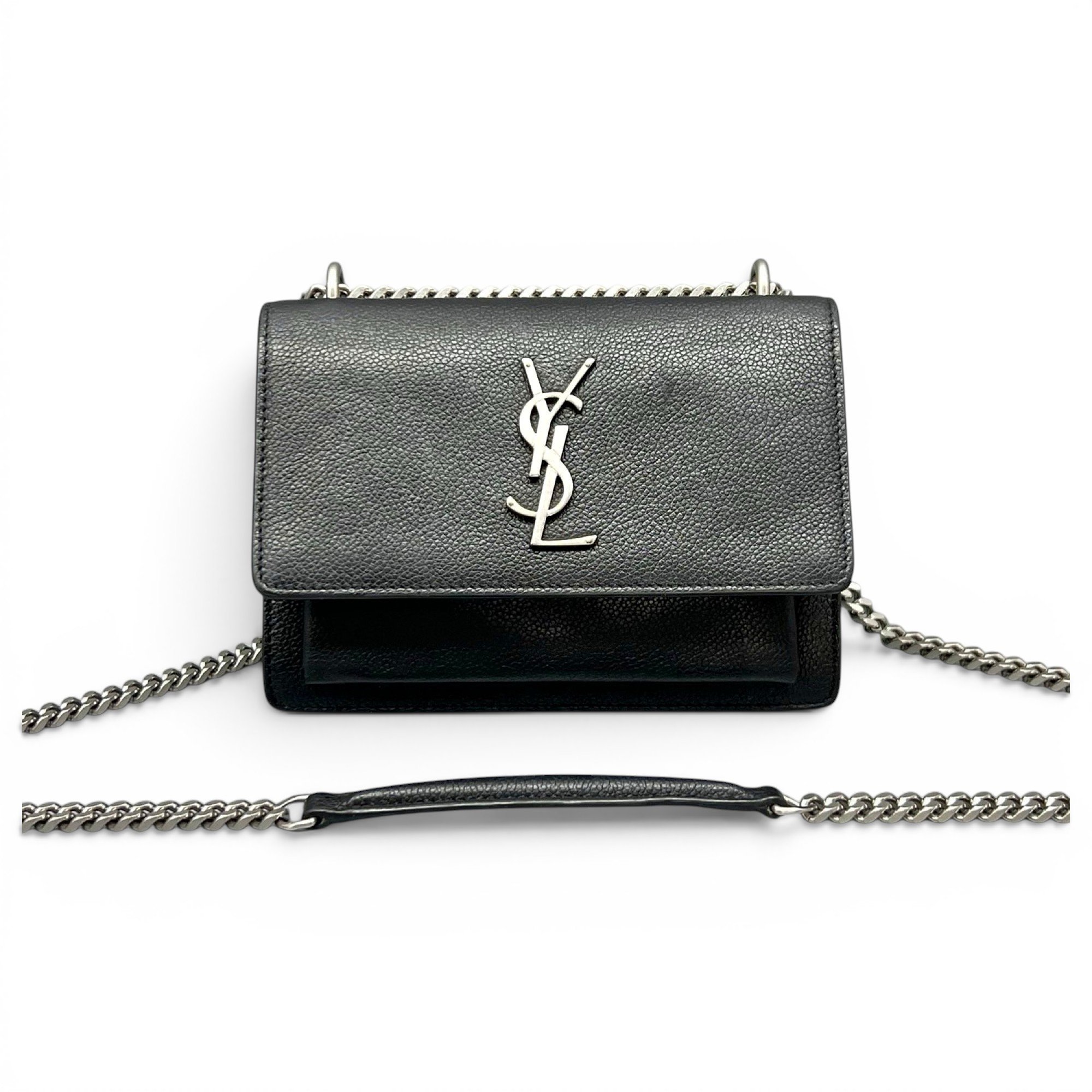 Sunset leather handbag