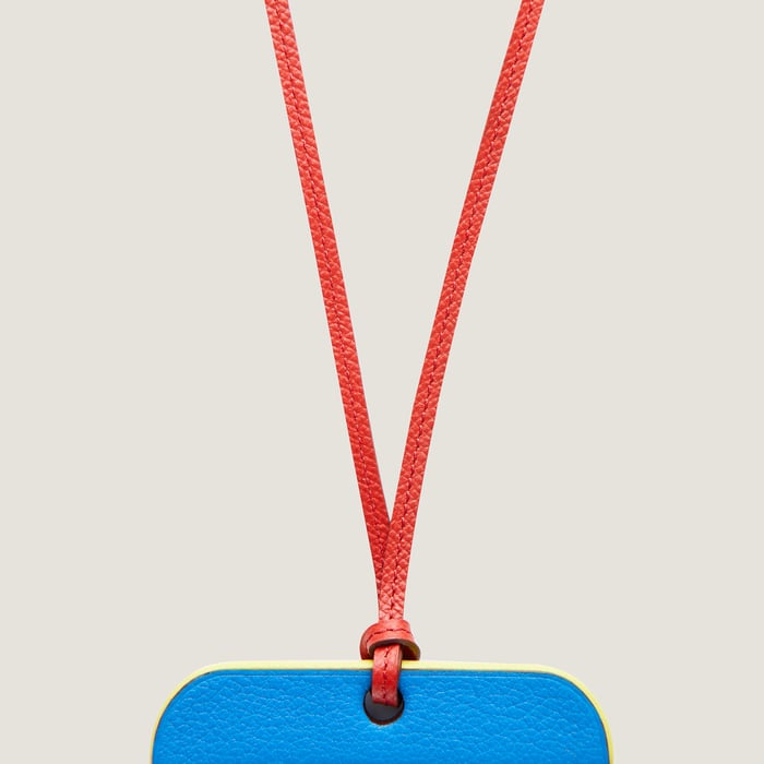 Orange Lanyard Necklace