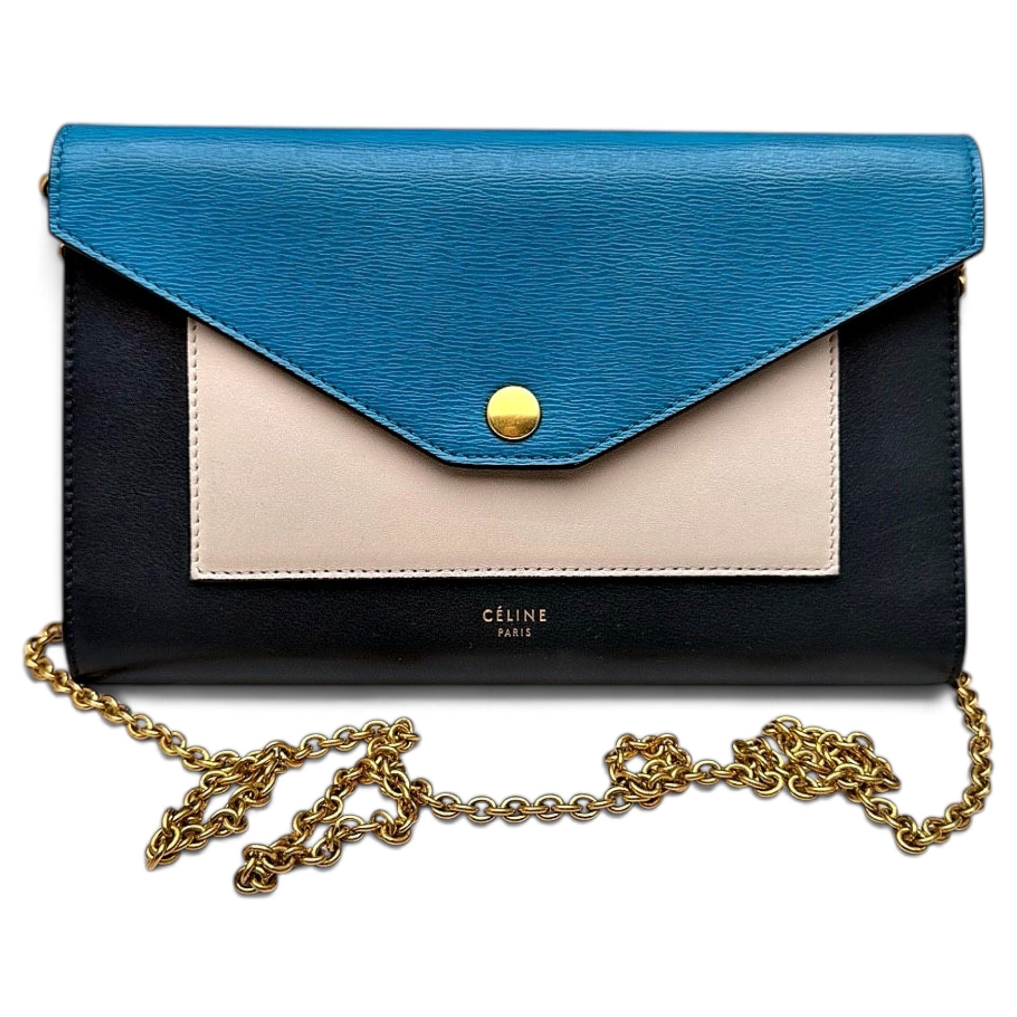 Trio leather crossbody bag