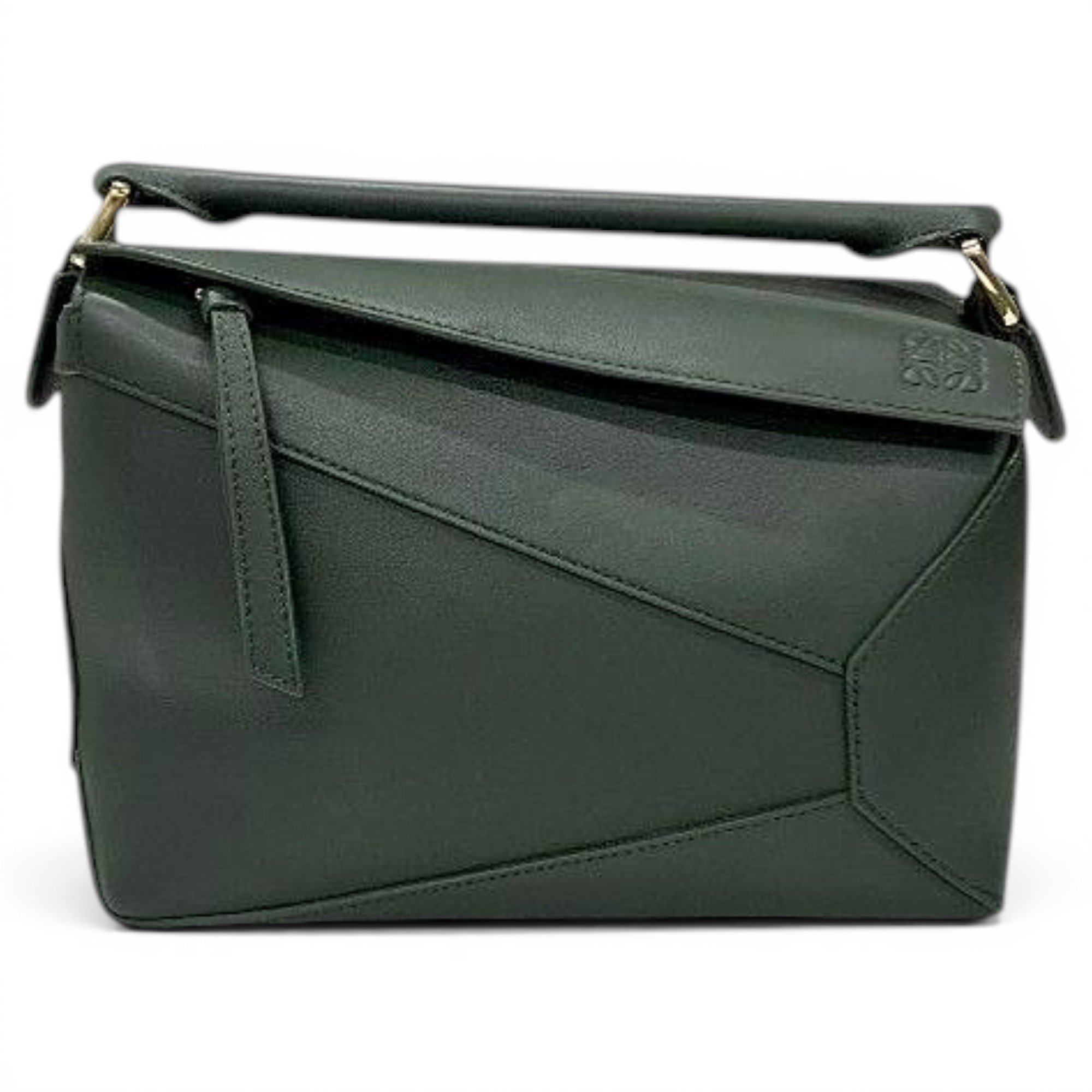 Puzzle pony-style calfskin handbag
