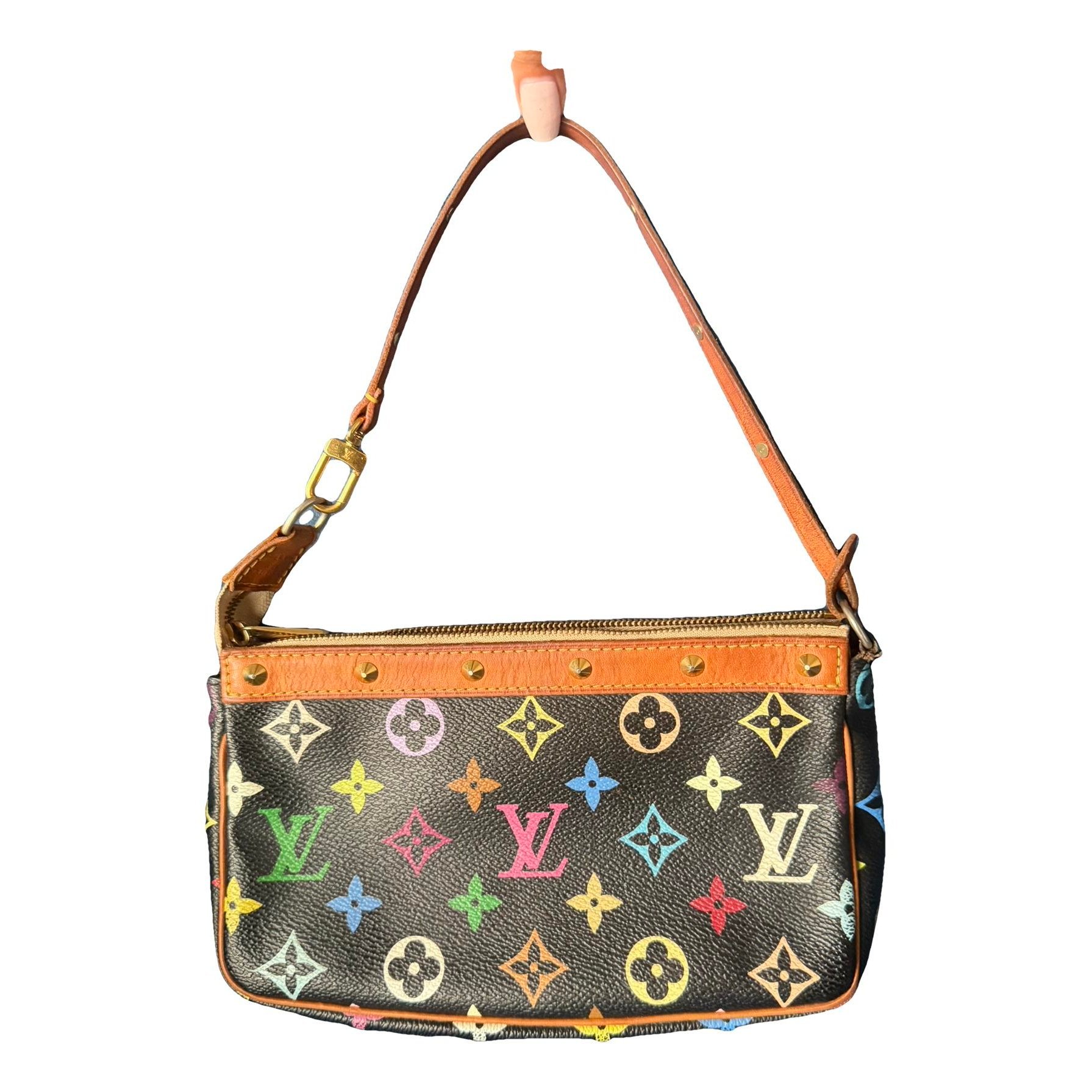 Pochette Accessoire leather handbag