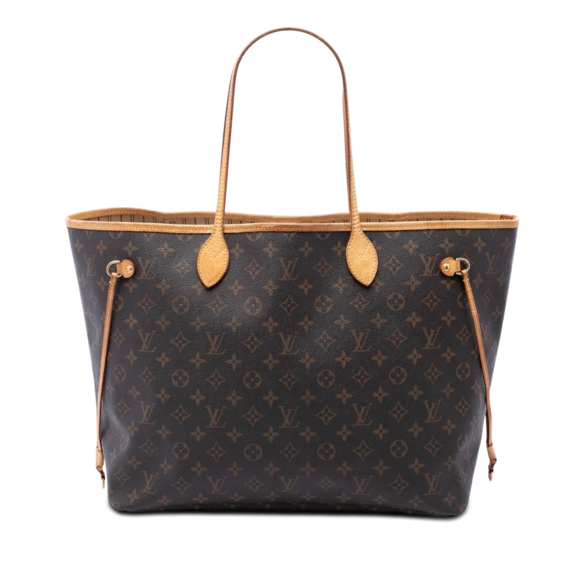Neverfull leather tote