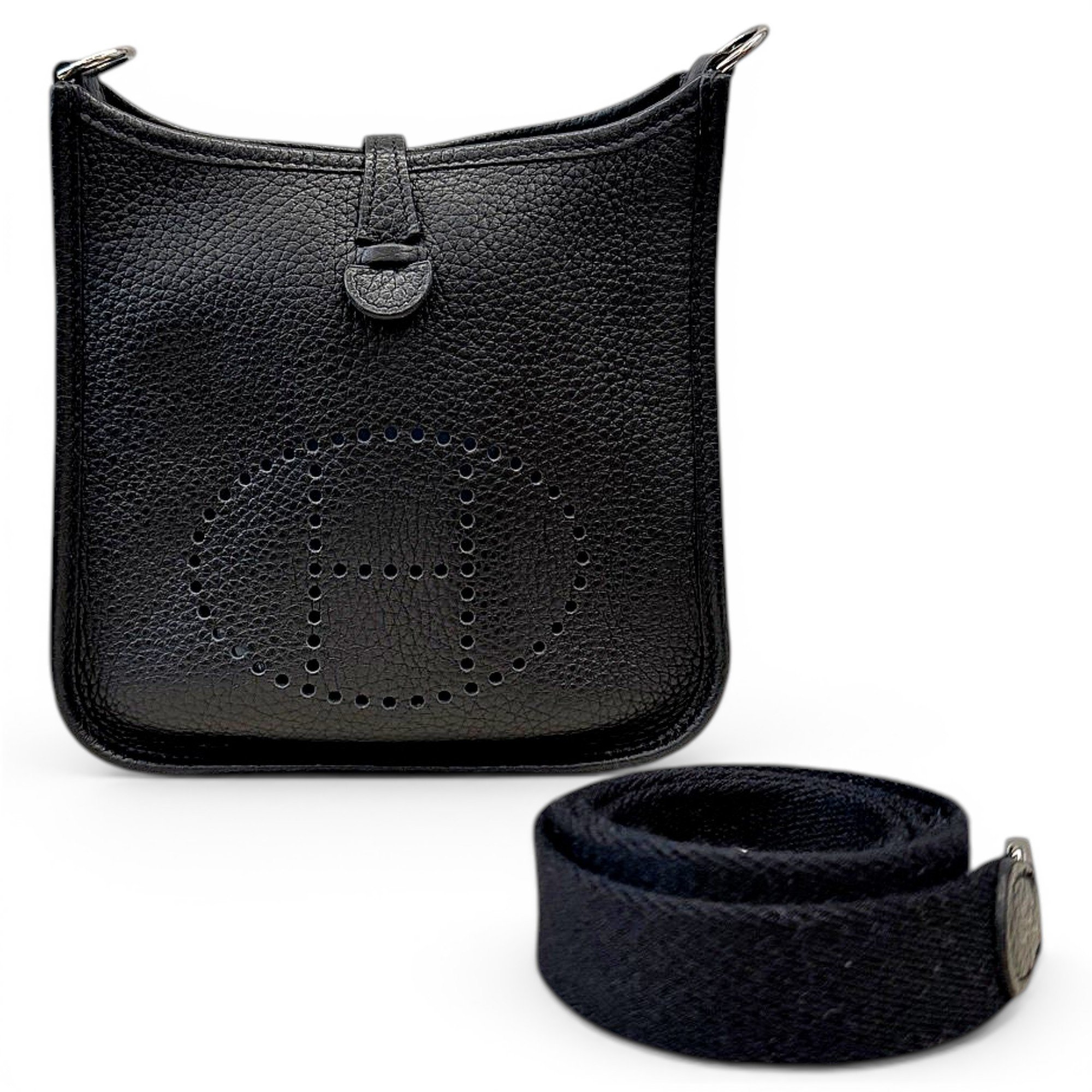 Evelyne leather handbag