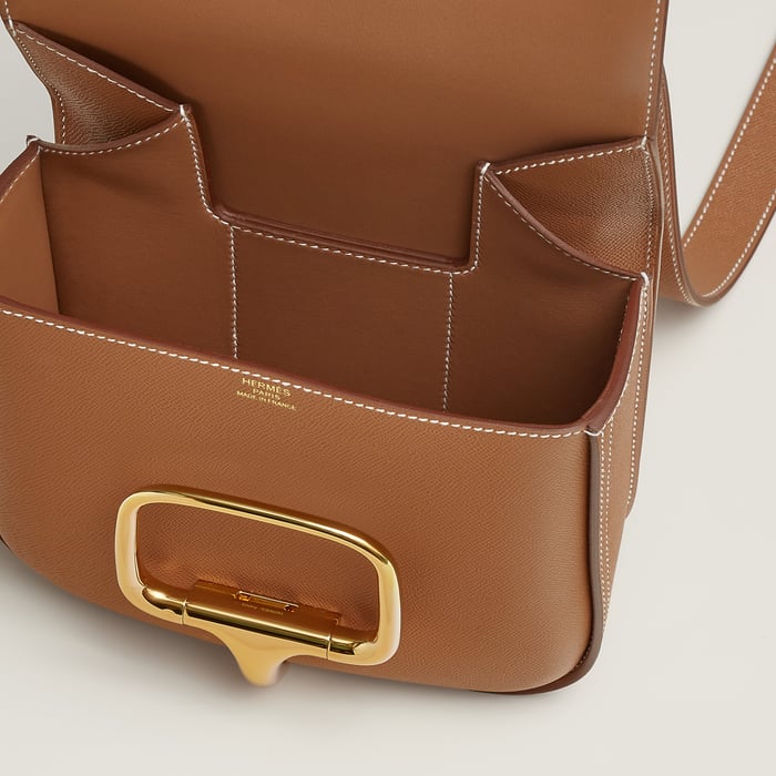 Gold Hermès Della Cavalleria Mini Bag II