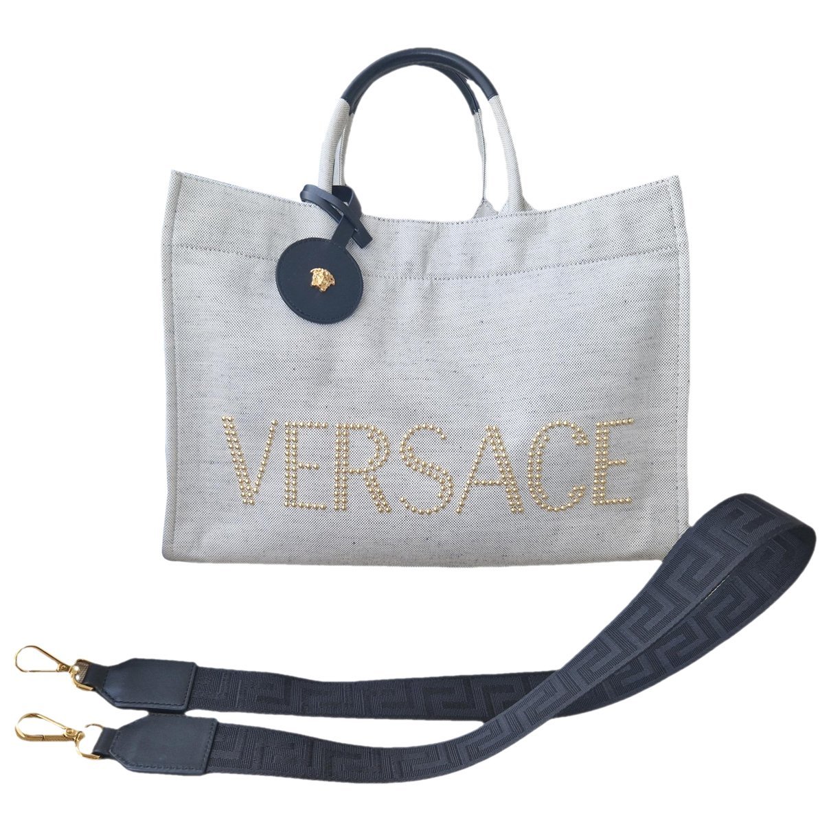 La Medusa linen tote