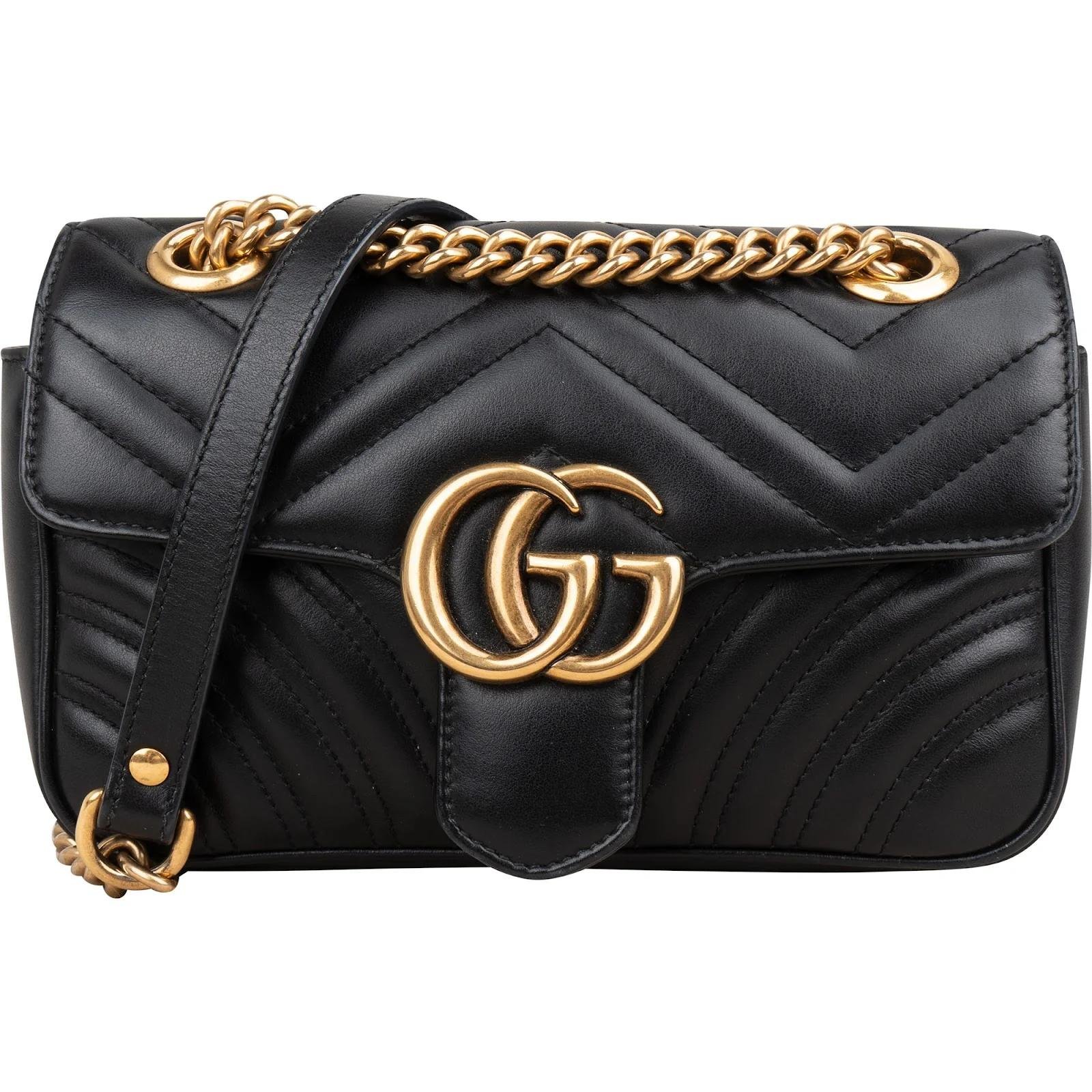 GG Marmont leather crossbody bag