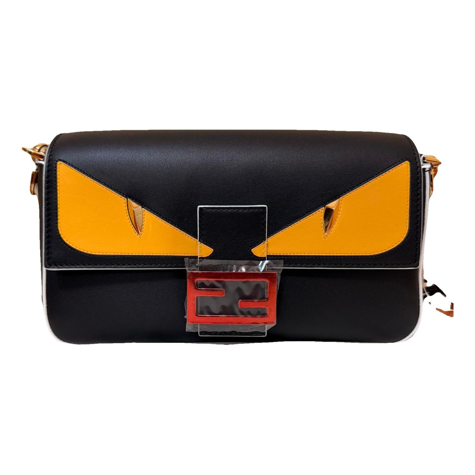 Baguette leather handbag