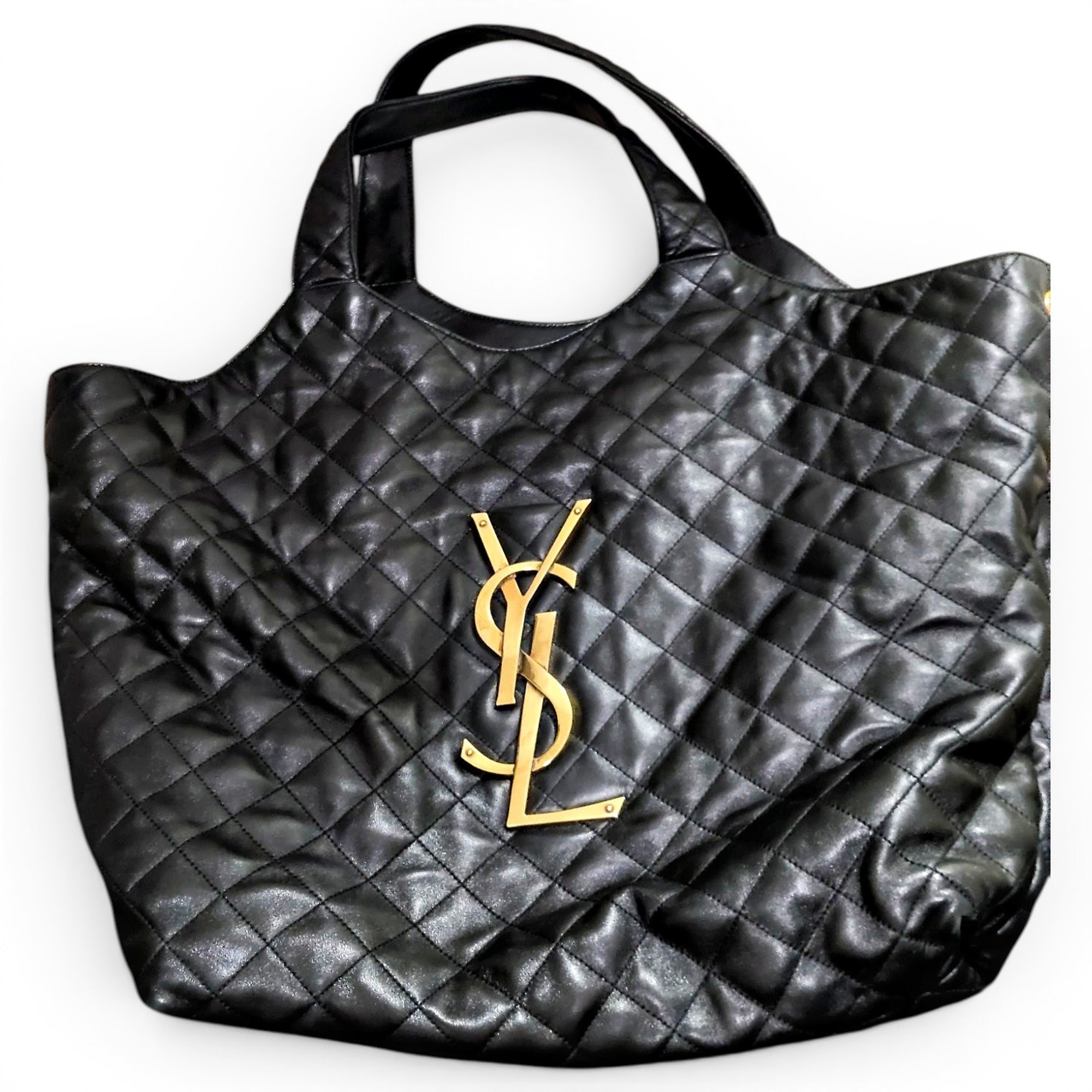 Icare leather tote