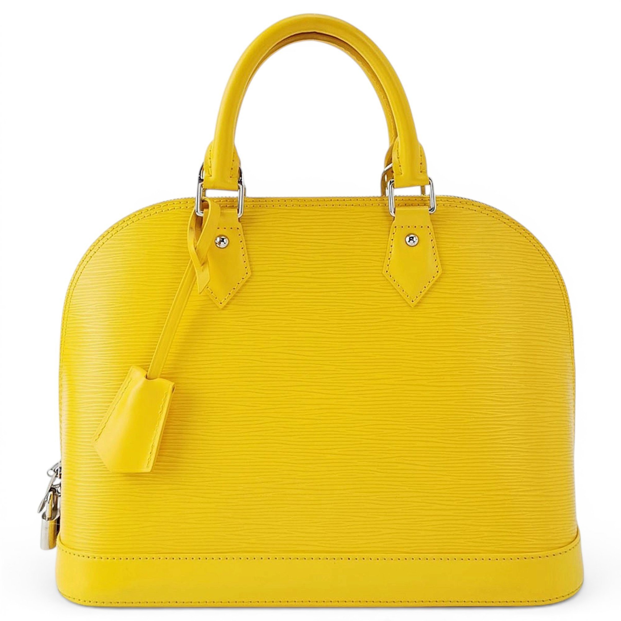 Alma leather handbag
