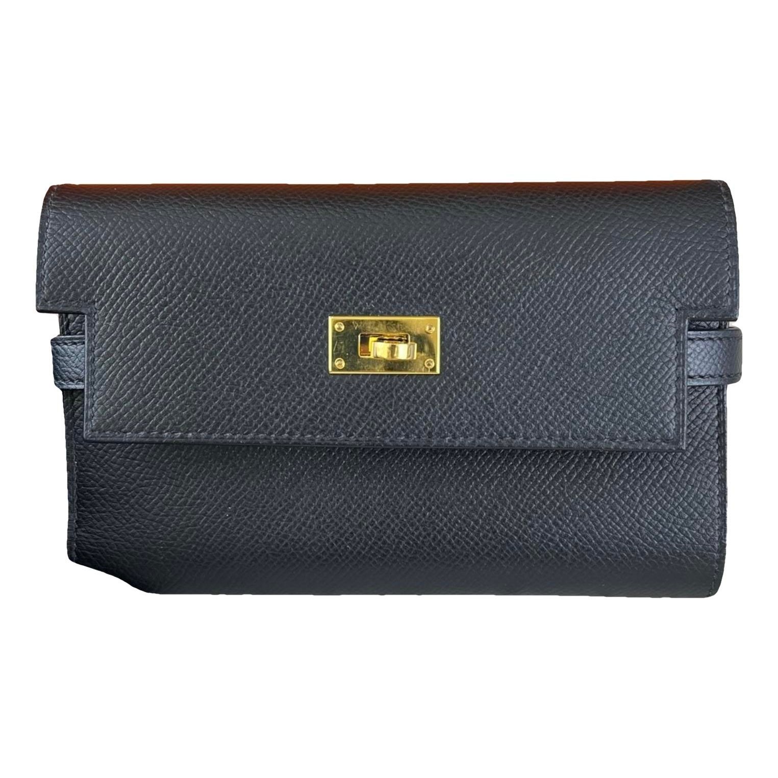 Kelly to go leather clutch bag
