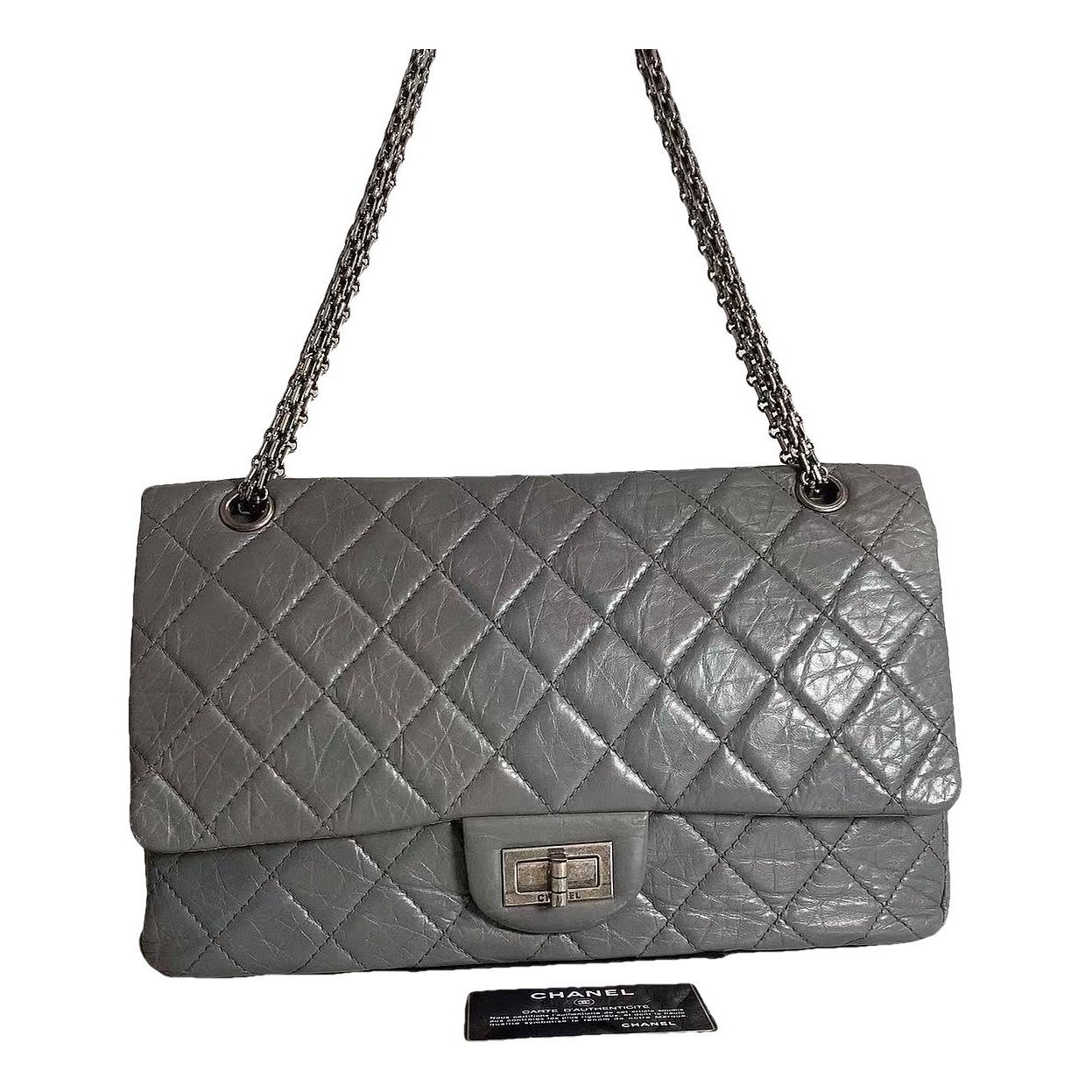 2.55 leather handbag