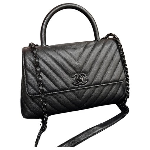 Coco Handle leather handbag