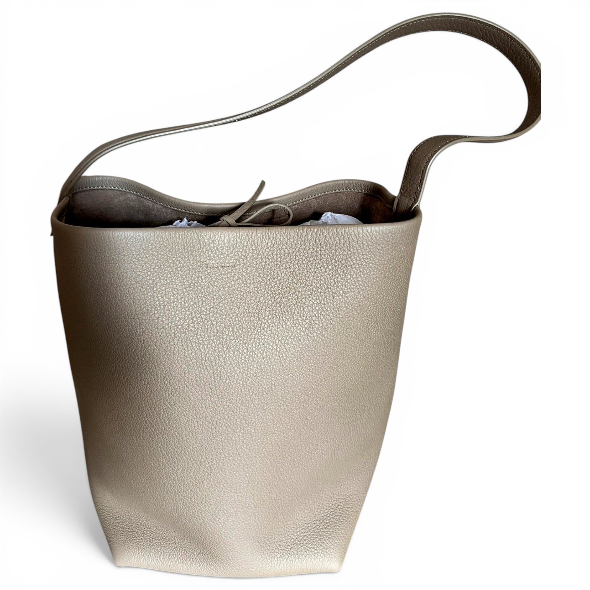Park N/S leather handbag