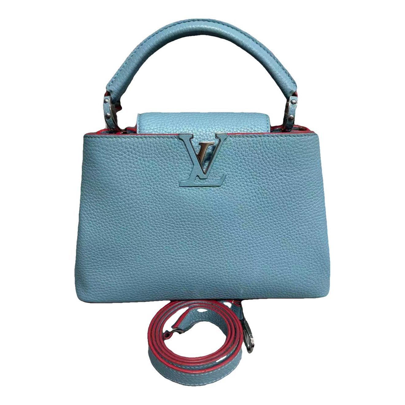Capucines leather handbag
