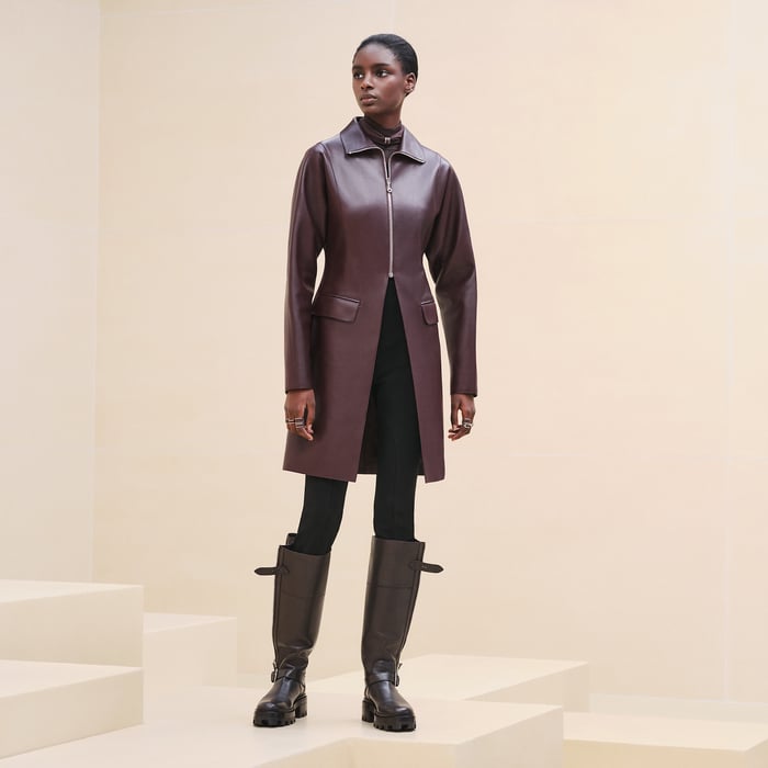 Rouge Sellier Fitted Coat