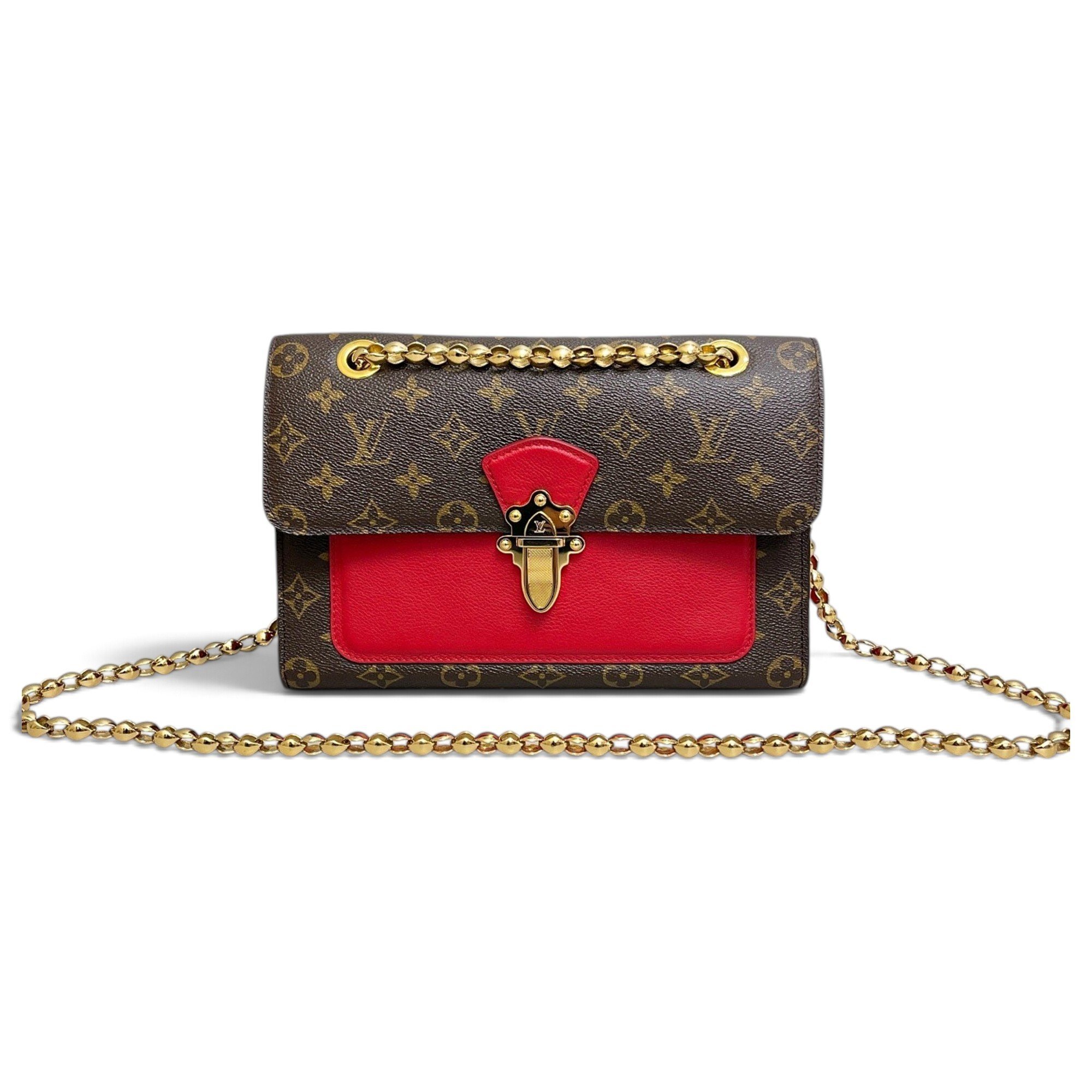 Victoire leather handbag
