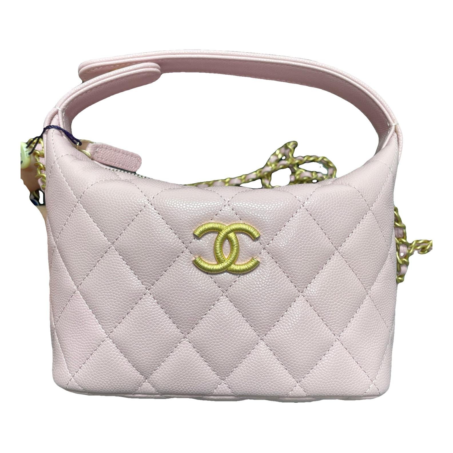 Vanity leather handbag