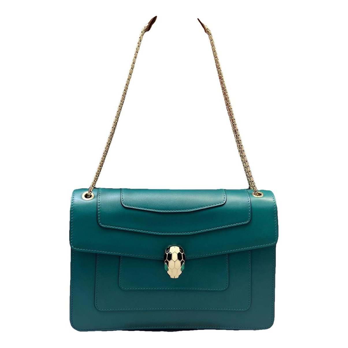 Serpenti leather tote