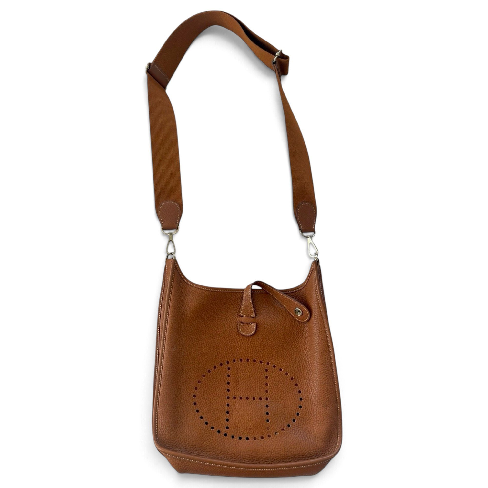 Evelyne leather crossbody bag