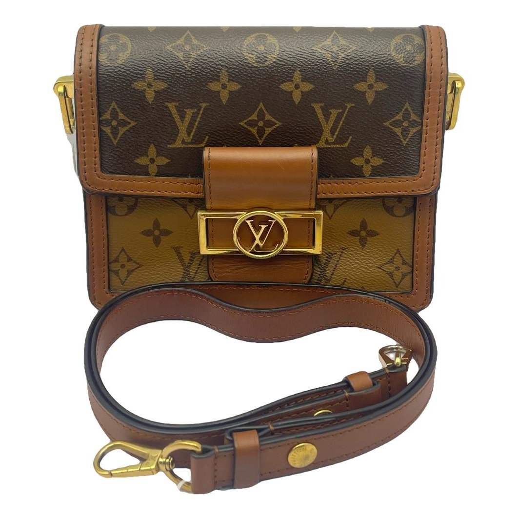 Dauphine Mini leather handbag