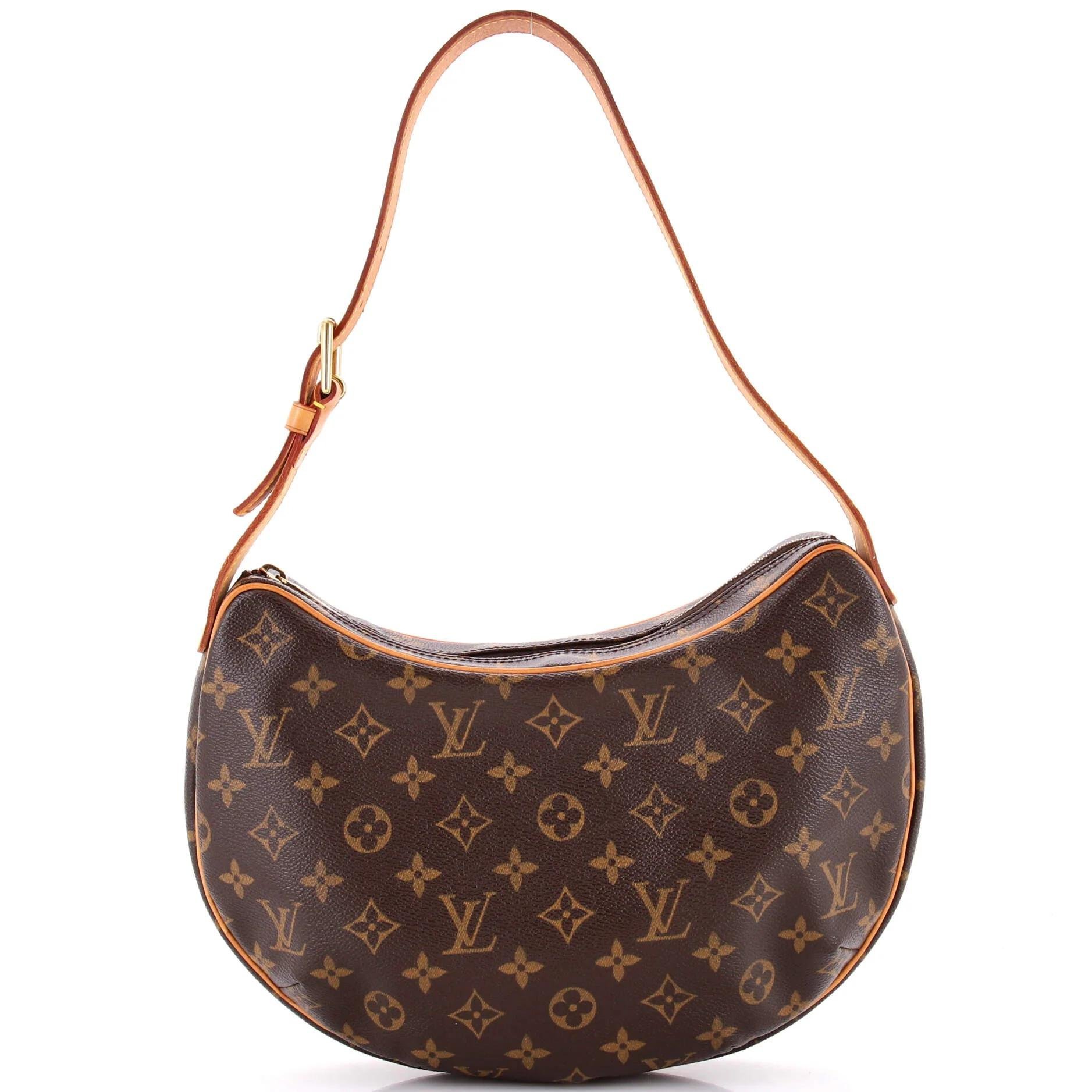 Croissant cloth handbag