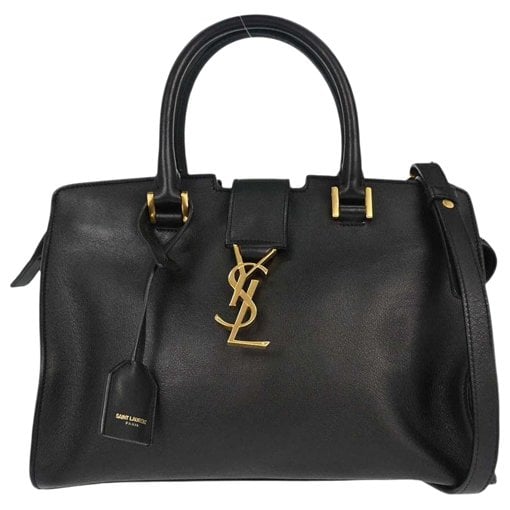 Monogram Cabas pony-style calfskin tote