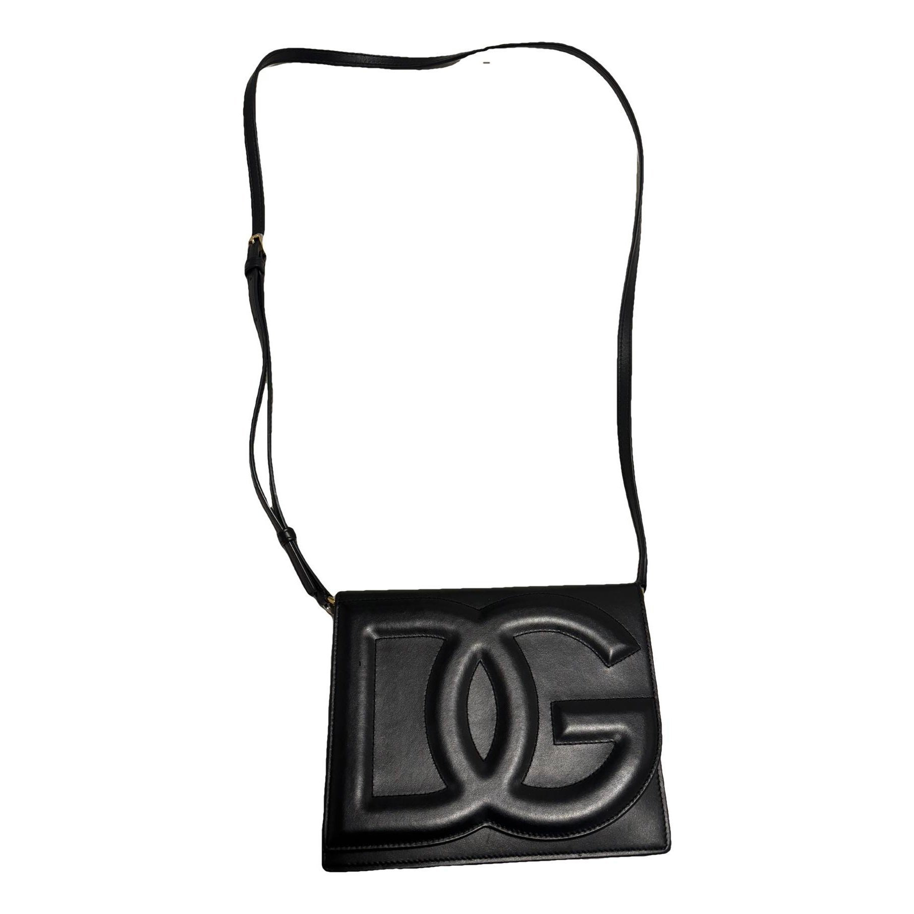 DG Girls leather crossbody bag