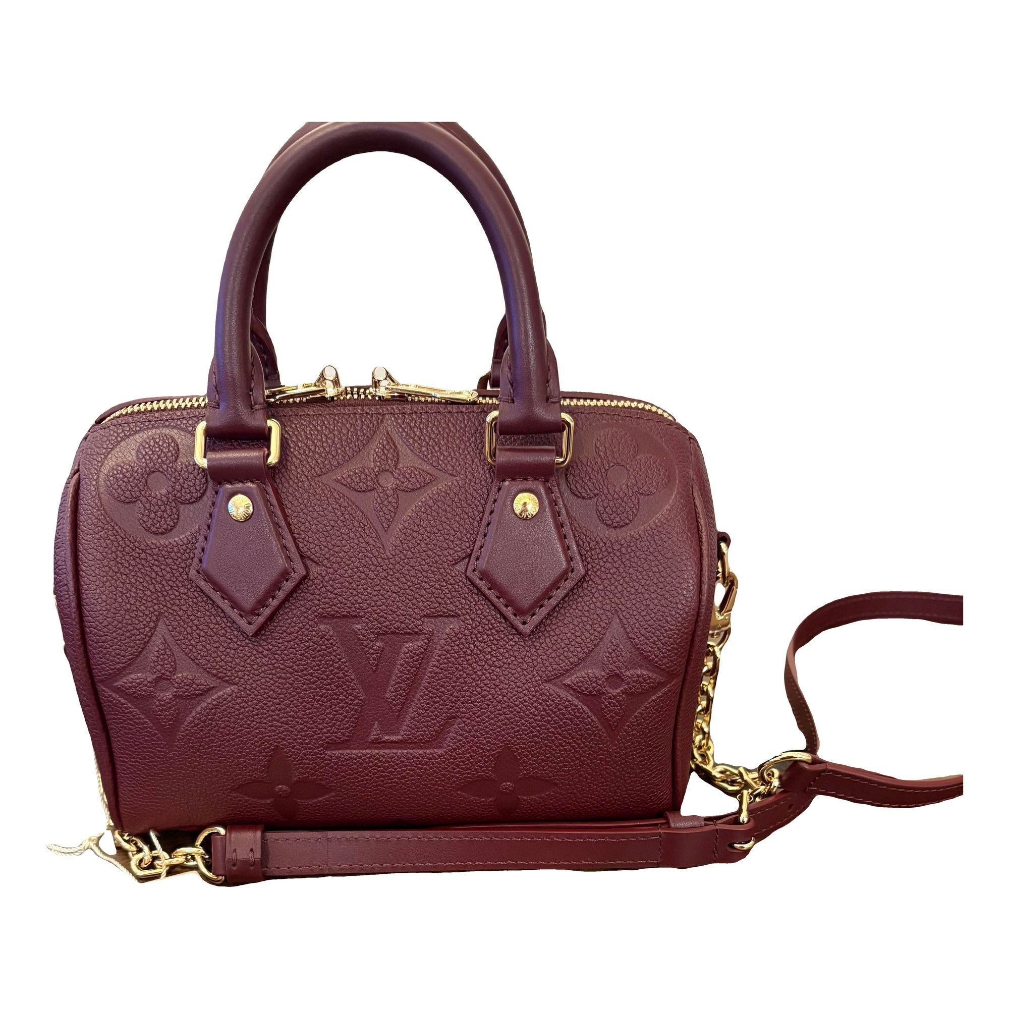 Speedy Bandoulière leather handbag