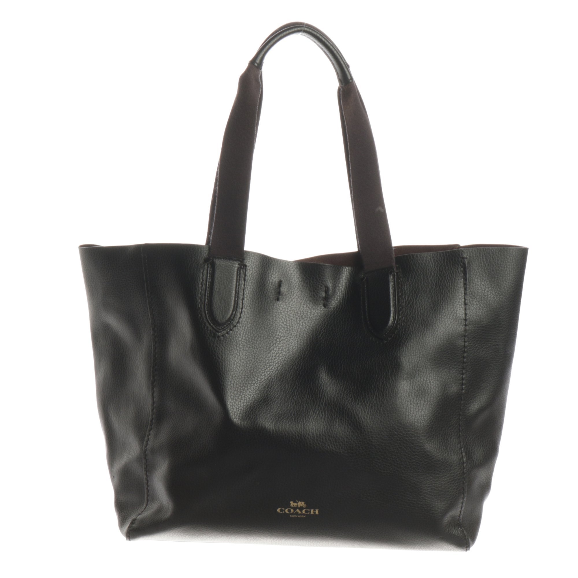 Leather tote