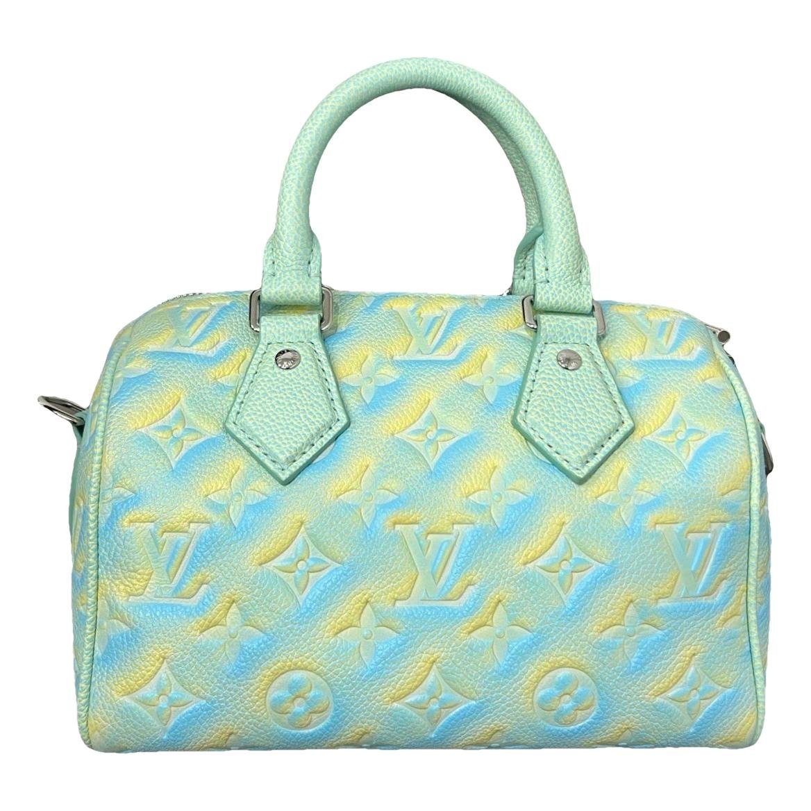 Speedy leather handbag