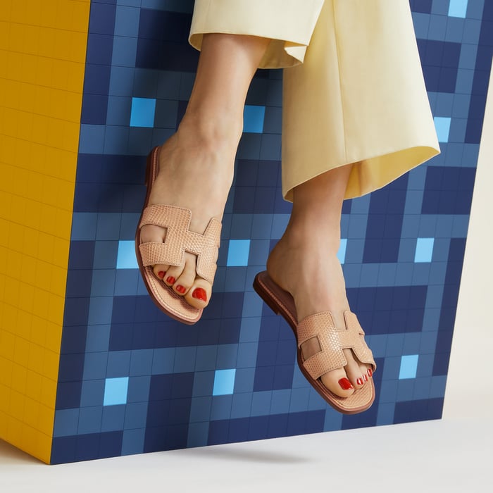 Beige Natura Oran Sandal