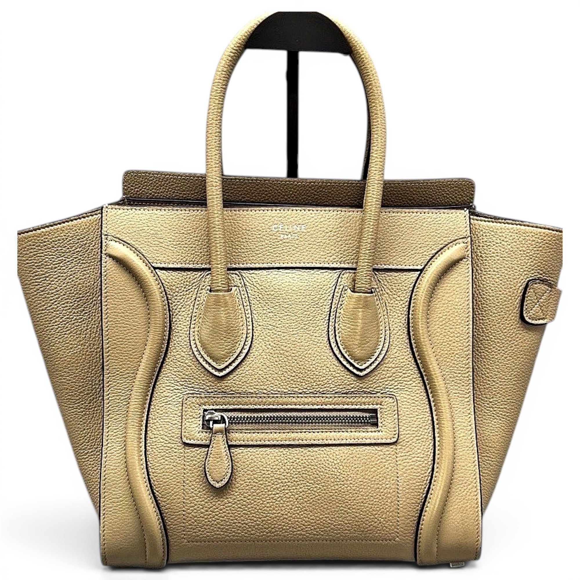 Luggage leather handbag