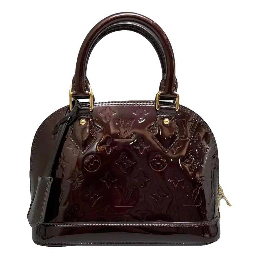 Alma patent leather handbag
